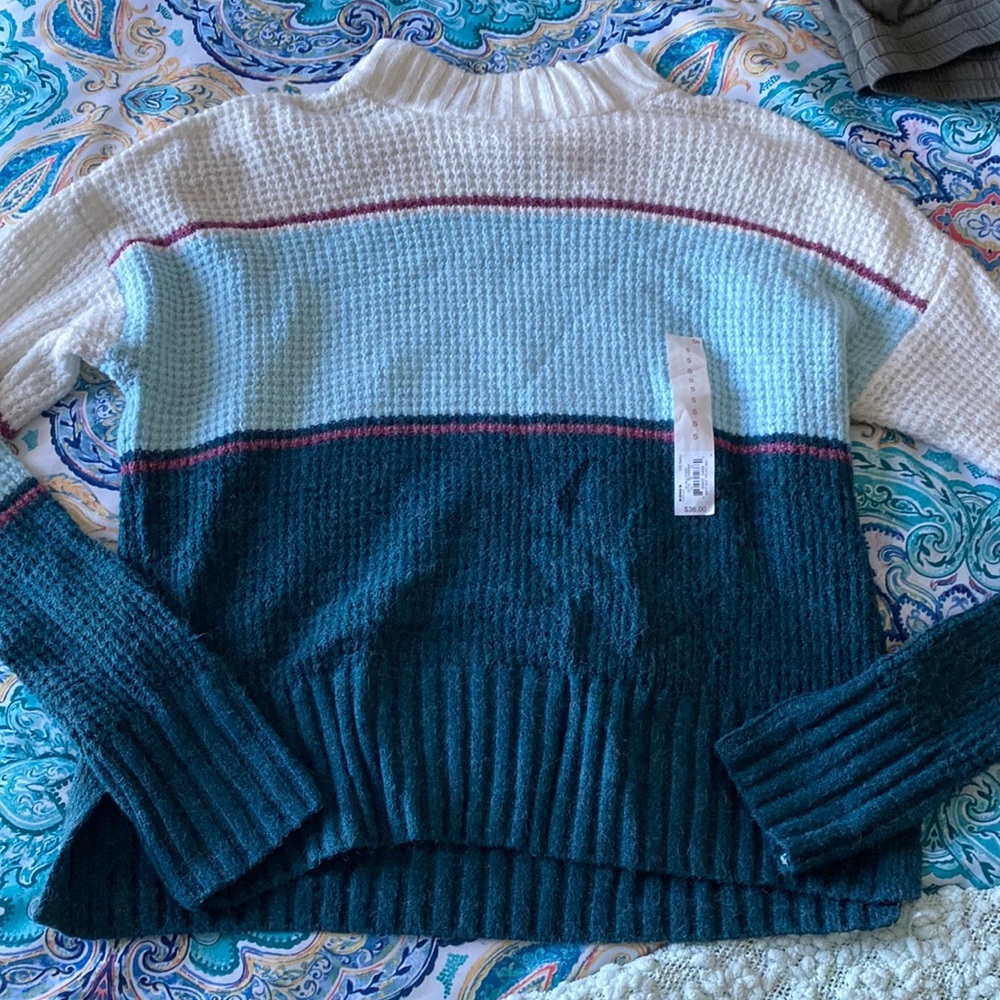 Striped sweater!